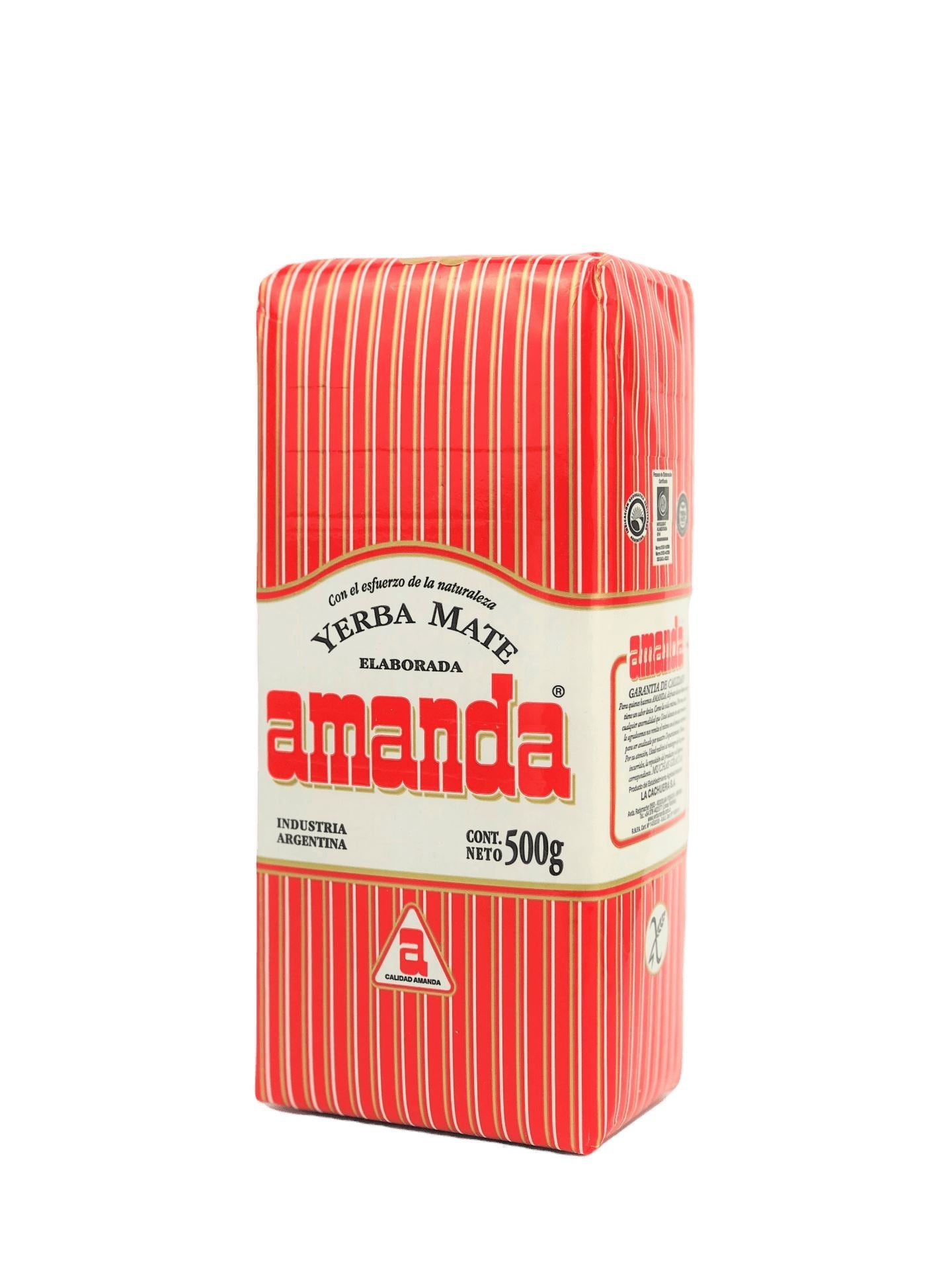 Kit AMANDA Mate + Bombilla + Mate Ceramica + 500g Yerba
