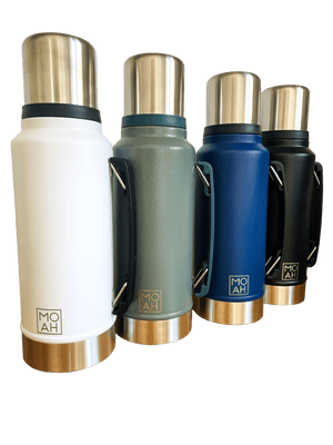 MOAH Santa Cruz Flask 1L - Stainless Steel Thermo