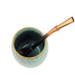 Ceramic Mate Gourd and Straw Set (Mate and bombilla) Mates Hispanic Pantry 