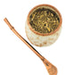 Ceramic Mate Gourd and Straw Set (Mate and bombilla) Mates Hispanic Pantry 