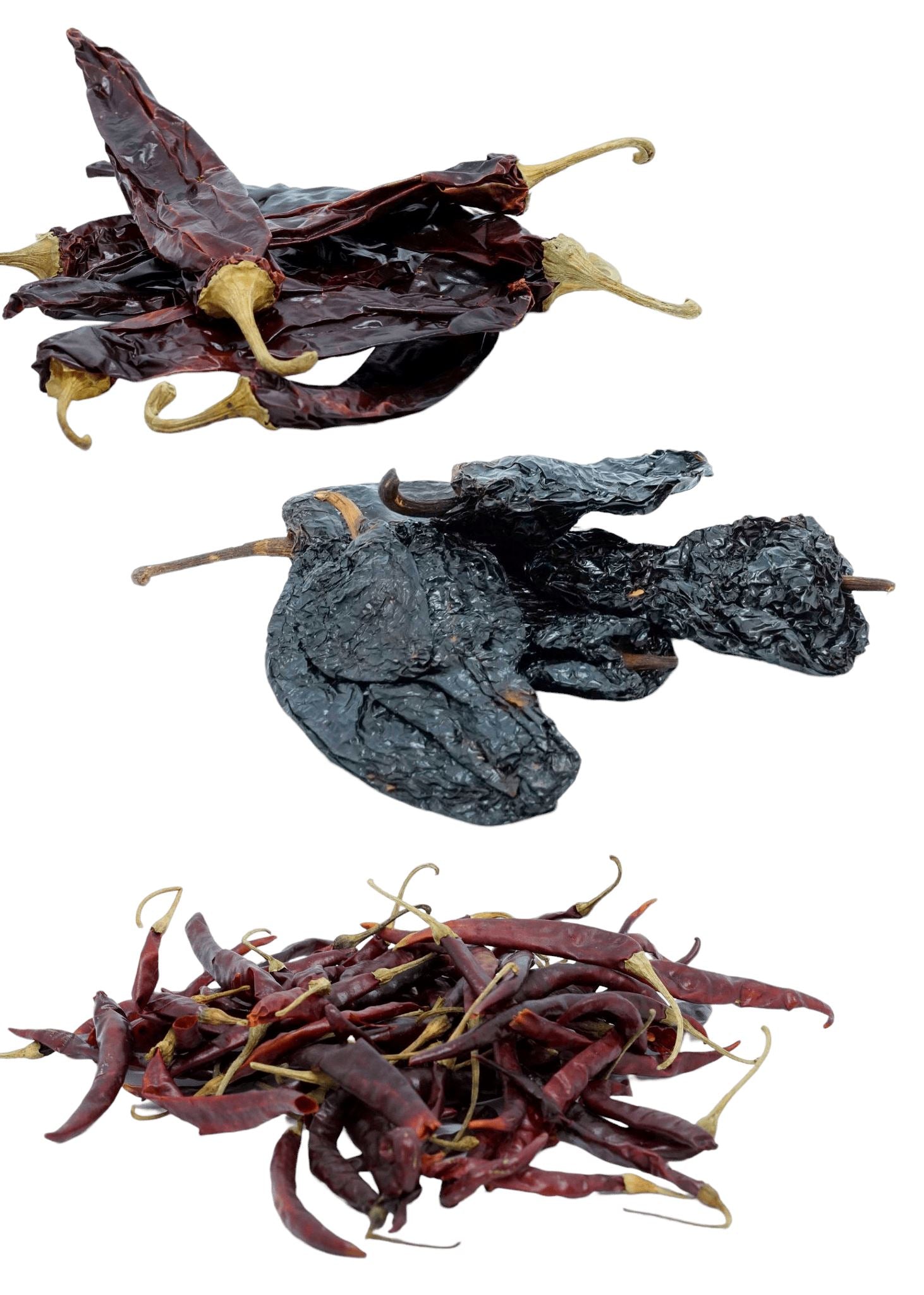 Dried Chillies Birria Pack Option 2 - Ancho/Guajillo/Arbol Chillies Poblano 