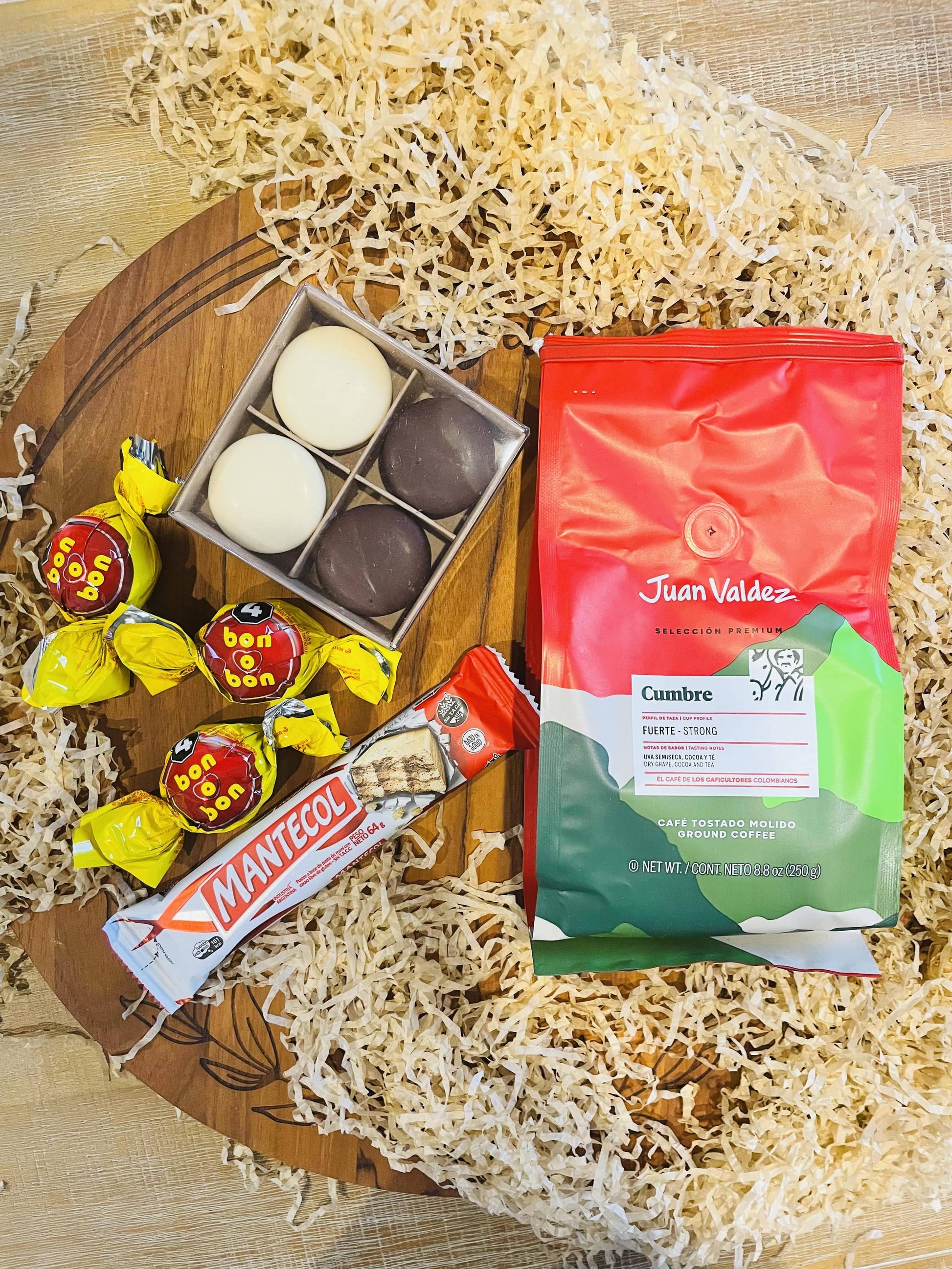 Juan Valdez Colombian Coffee and Sweets Hamper - Cumbre Premium Ground Hampers Hispanic Pantry 