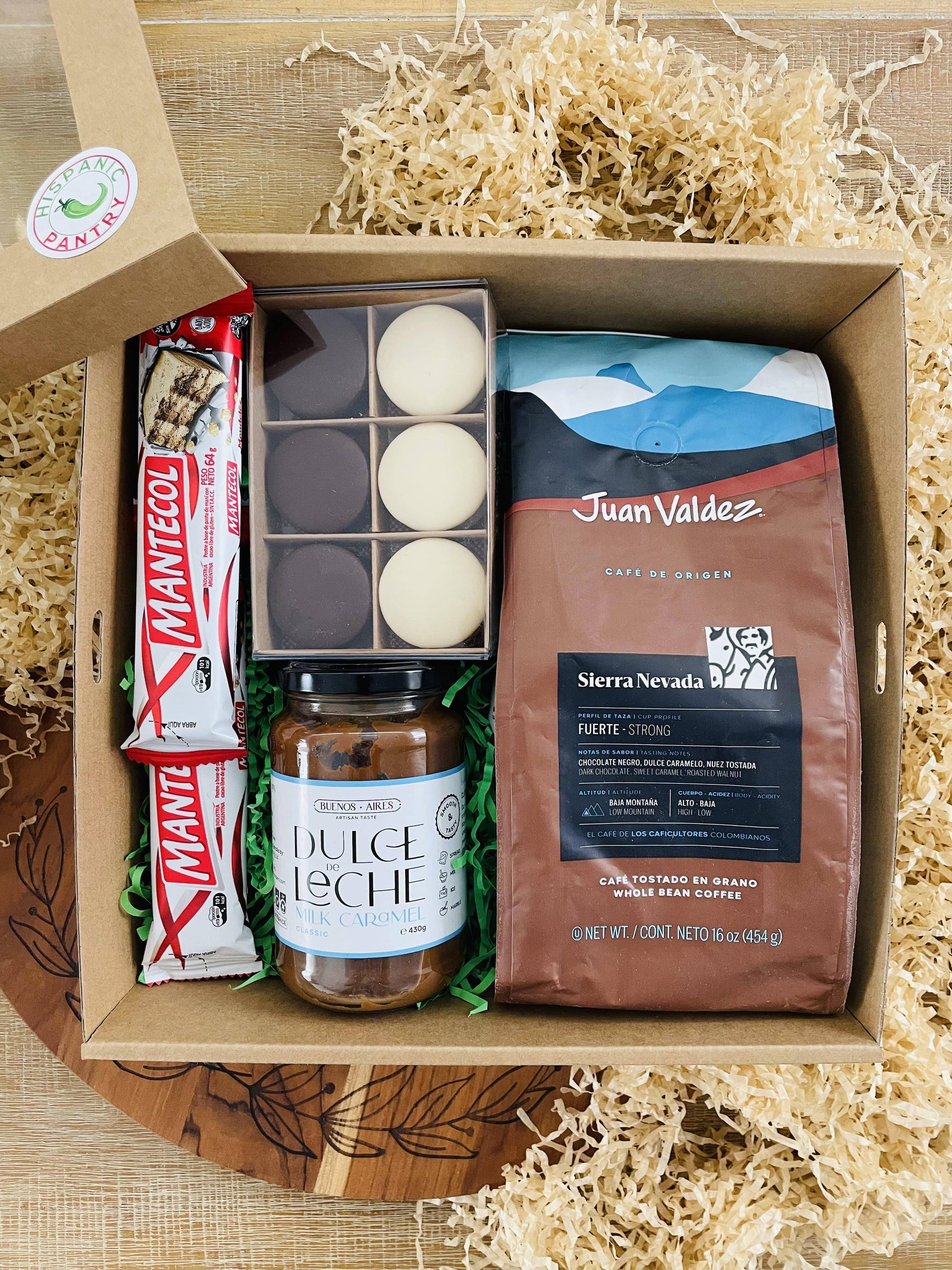 Juan Valdez Colombian Coffee and Sweets Hamper - Sierra Nevada Gourmet Beans Hampers Hispanic Pantry 