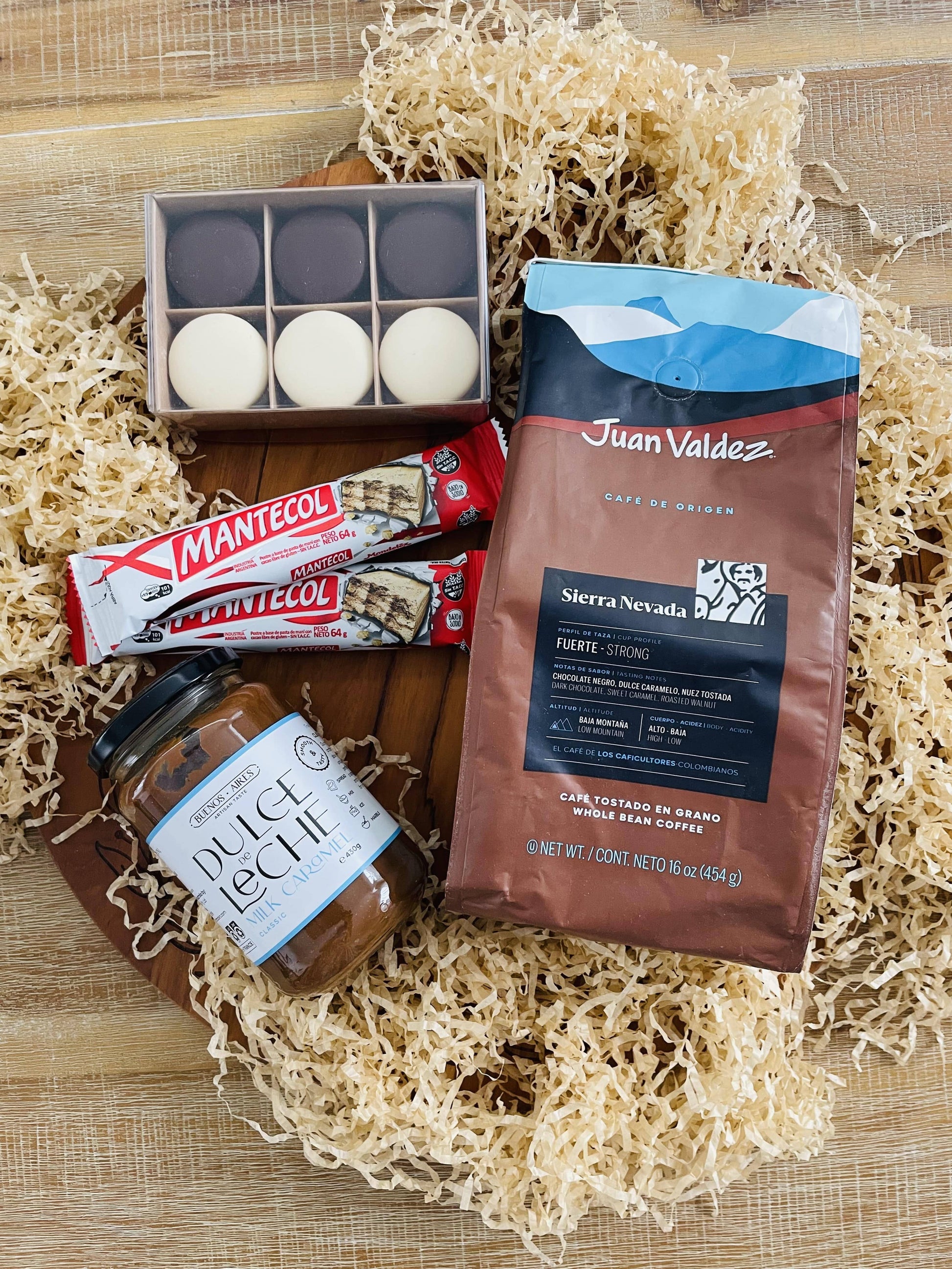 Juan Valdez Colombian Coffee and Sweets Hamper - Sierra Nevada Gourmet Beans Hampers Hispanic Pantry 