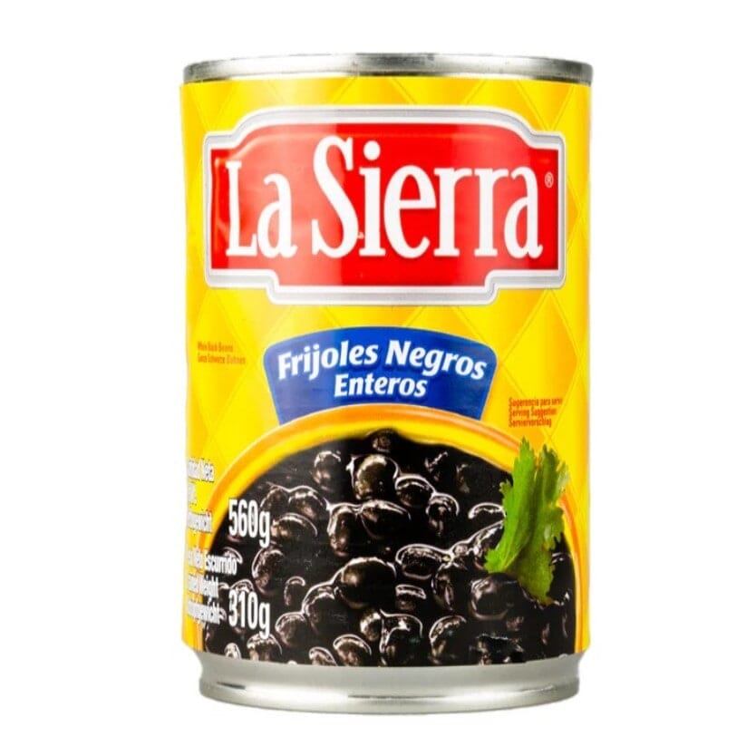 La Sierra Black Beans 560g Beans La Sierra 