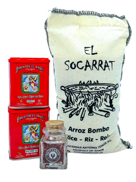 Spanish Bomba Paella Pack Meal Packs Hispanic Pantry 