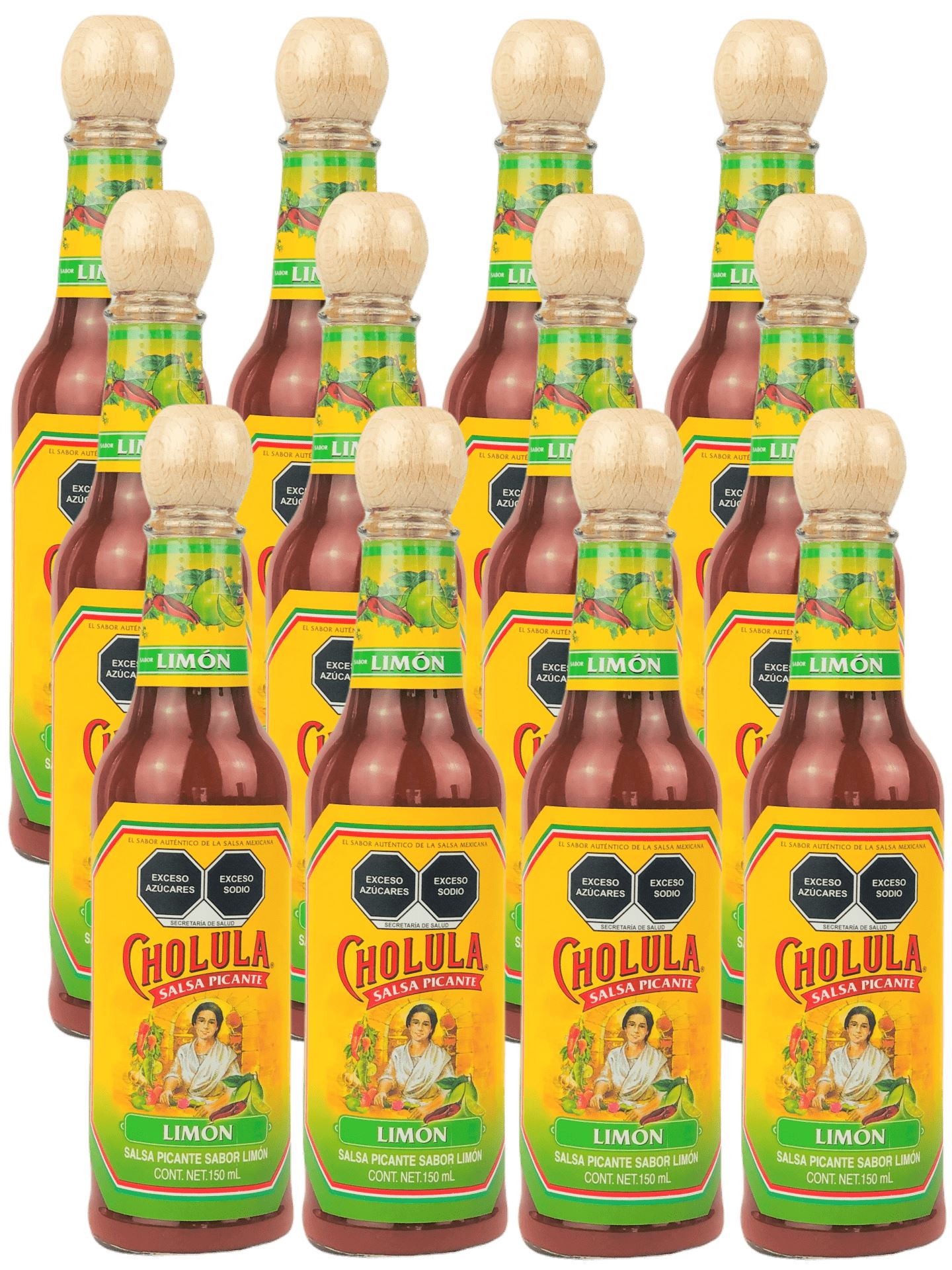 Cholula Chillie Lime (Limon) Hot Sauce 150ml Sauces Casa Cuervo Box x12 