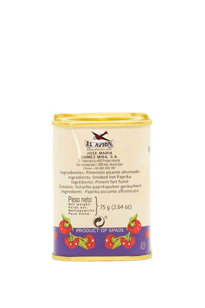 El Avion Smoked Hot Paprika (Pimenton) 75g Seasoning El Avion 