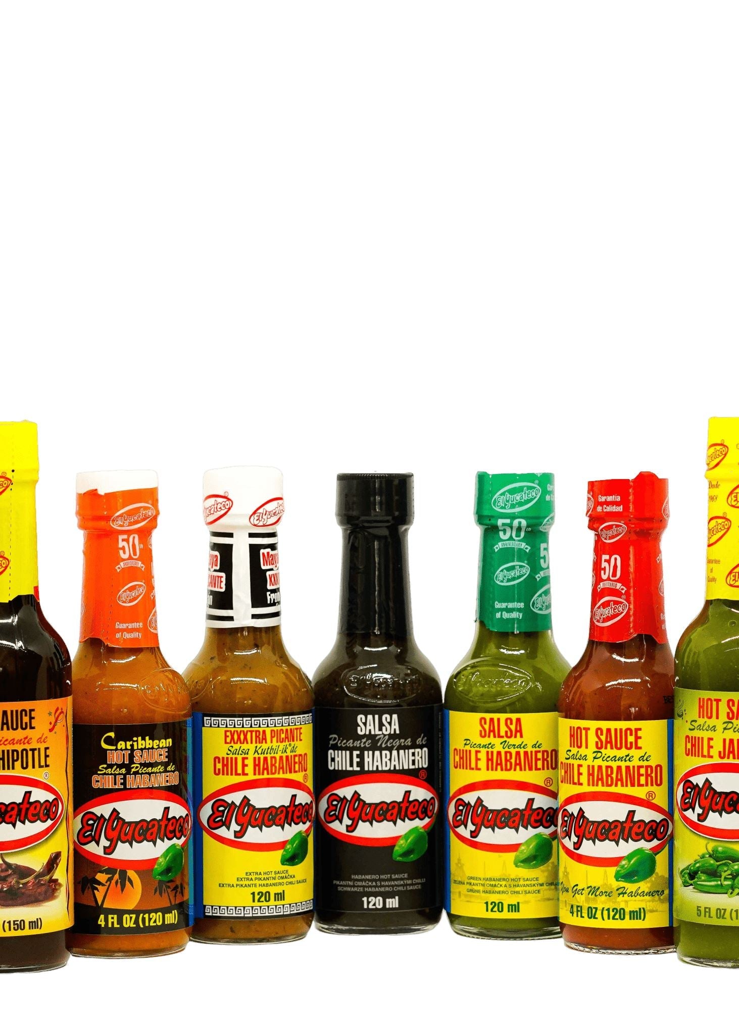 El Yucateco Caribbean Hot Sauce 120ml Sauces El Yucateco 