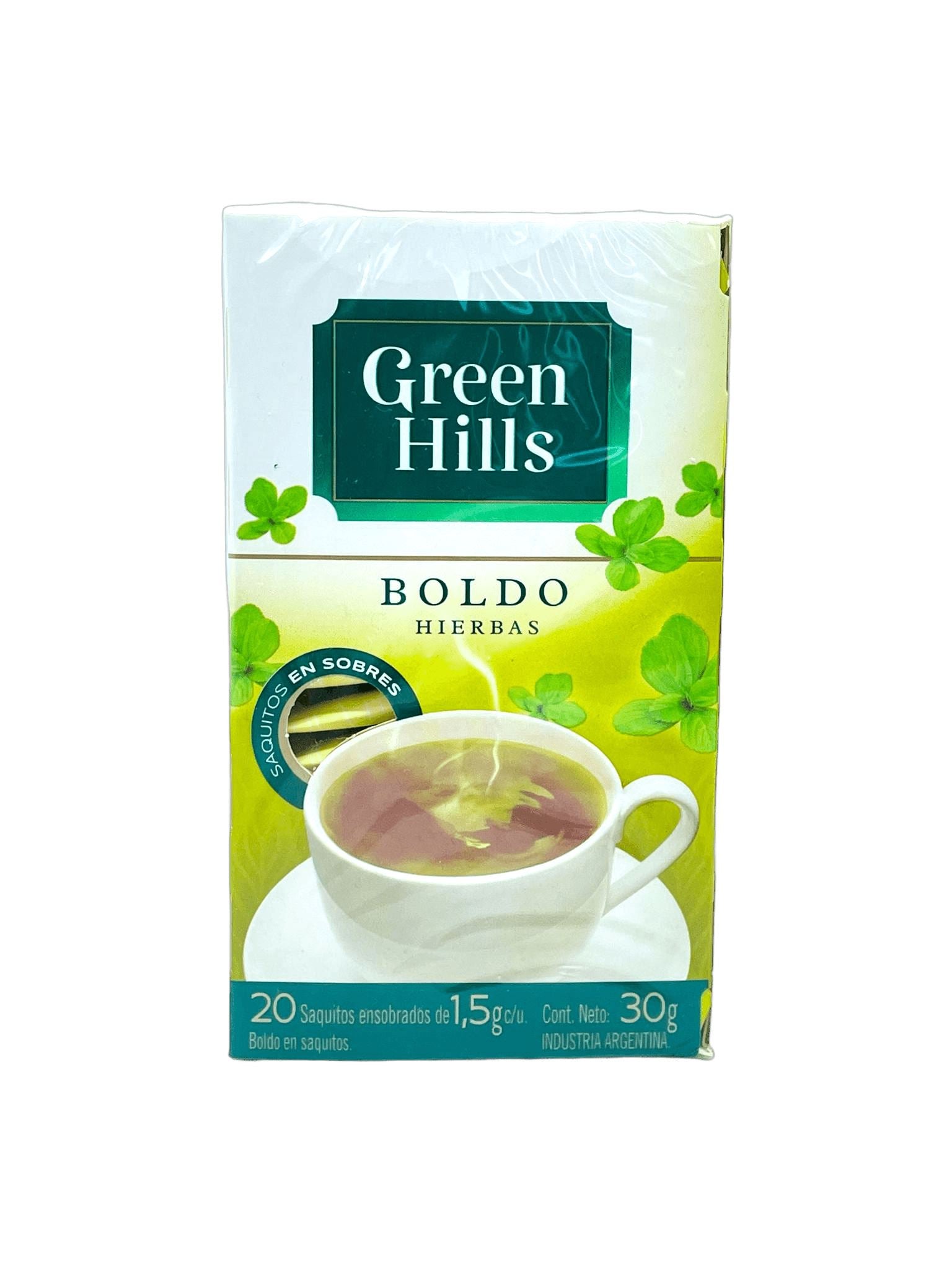 Green Hills Boldo Tea Bags x20 - 30g Miscellaneous Green Hills 