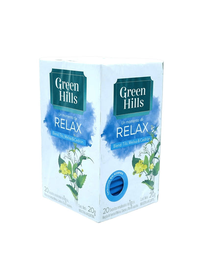 Green Hills Relax Mixed Herbs Tea Bags x20 - 20g Miscellaneous Green Hills 