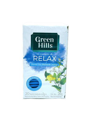 Green Hills Relax Mixed Herbs Tea Bags x20 - 20g Miscellaneous Green Hills 