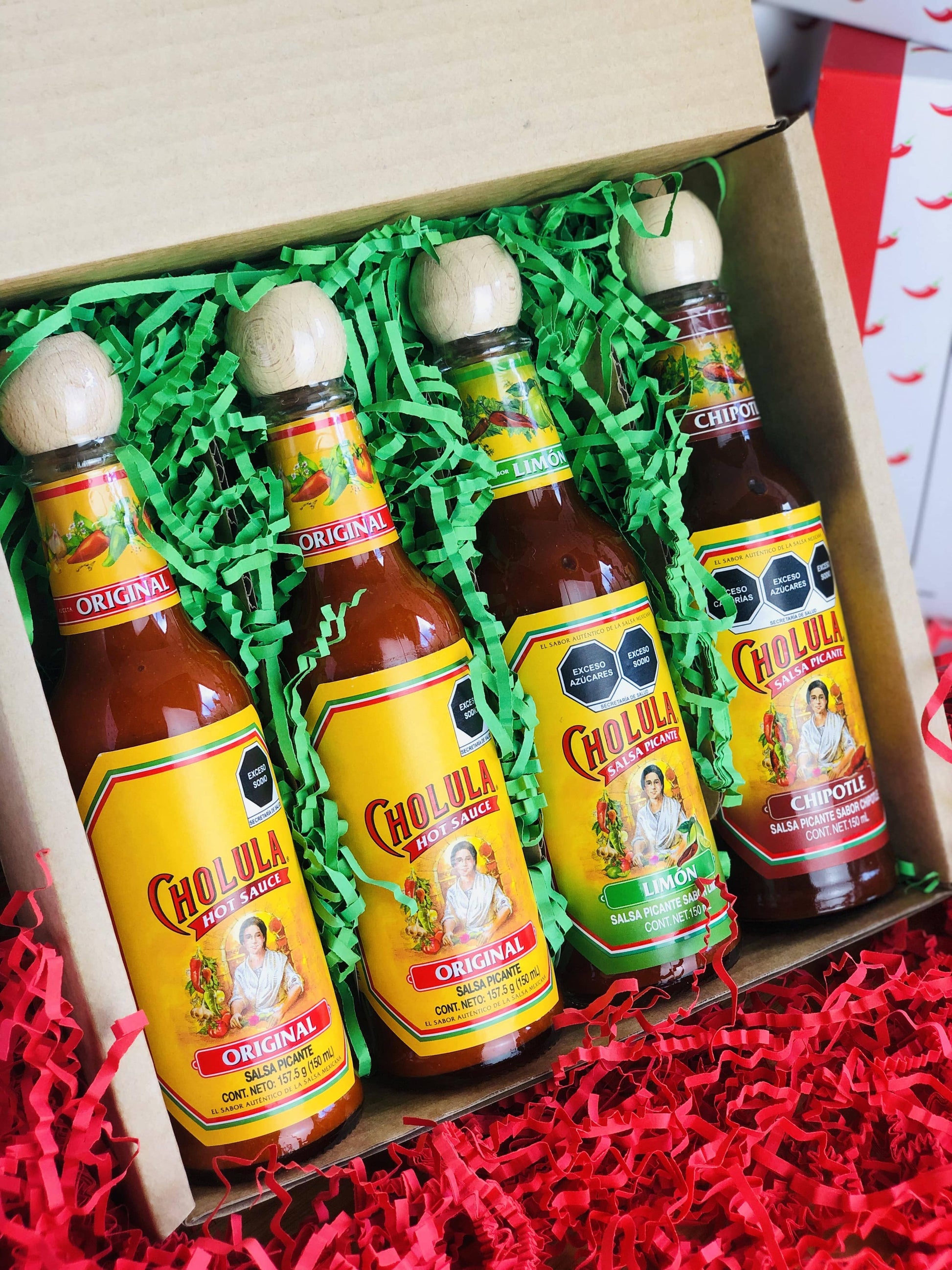 Mexican Hot Sauces Gift Packs - Cholula Hampers Hispanic Pantry 