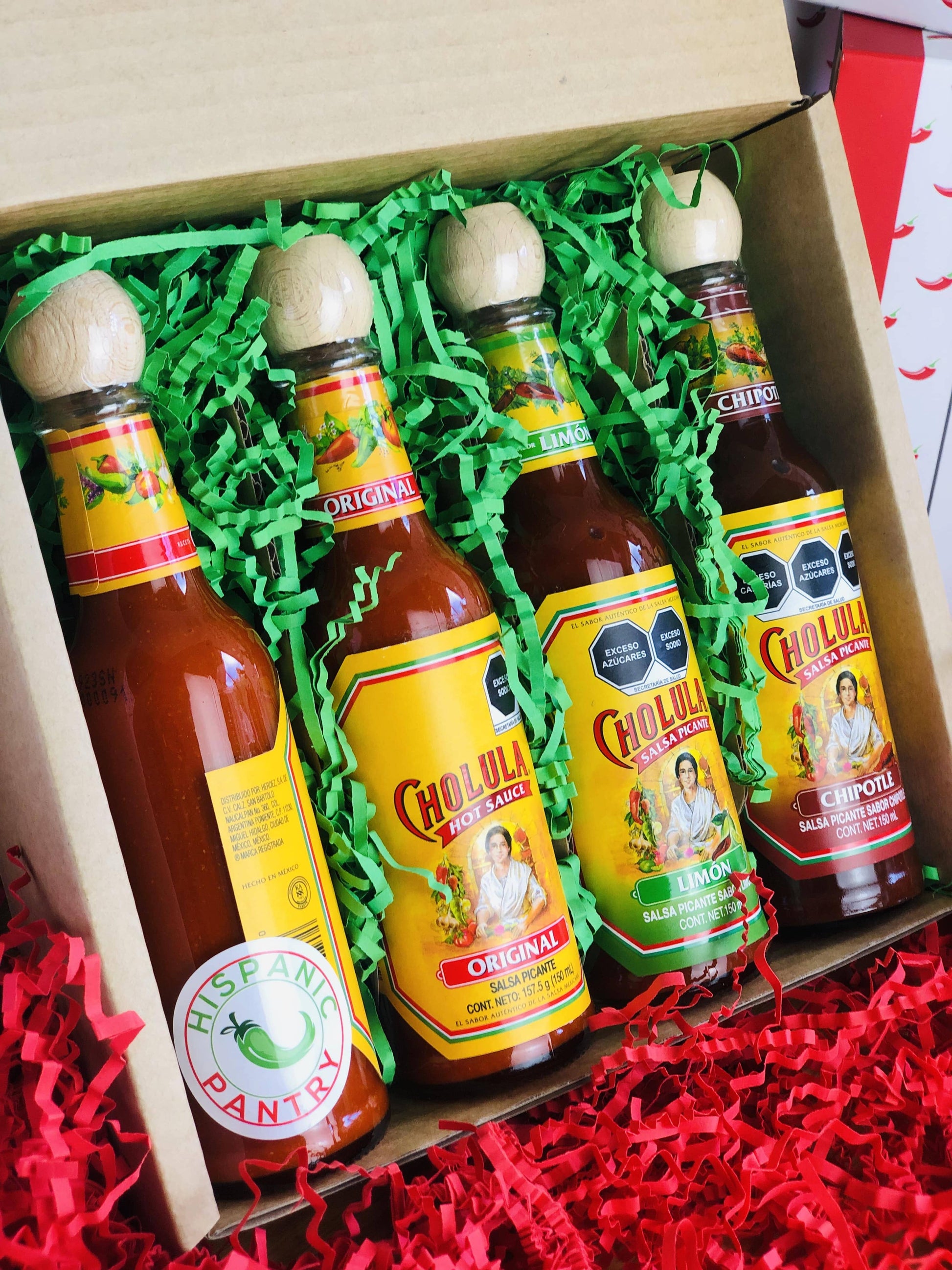 Mexican Hot Sauces Gift Packs - Cholula Hampers Hispanic Pantry 