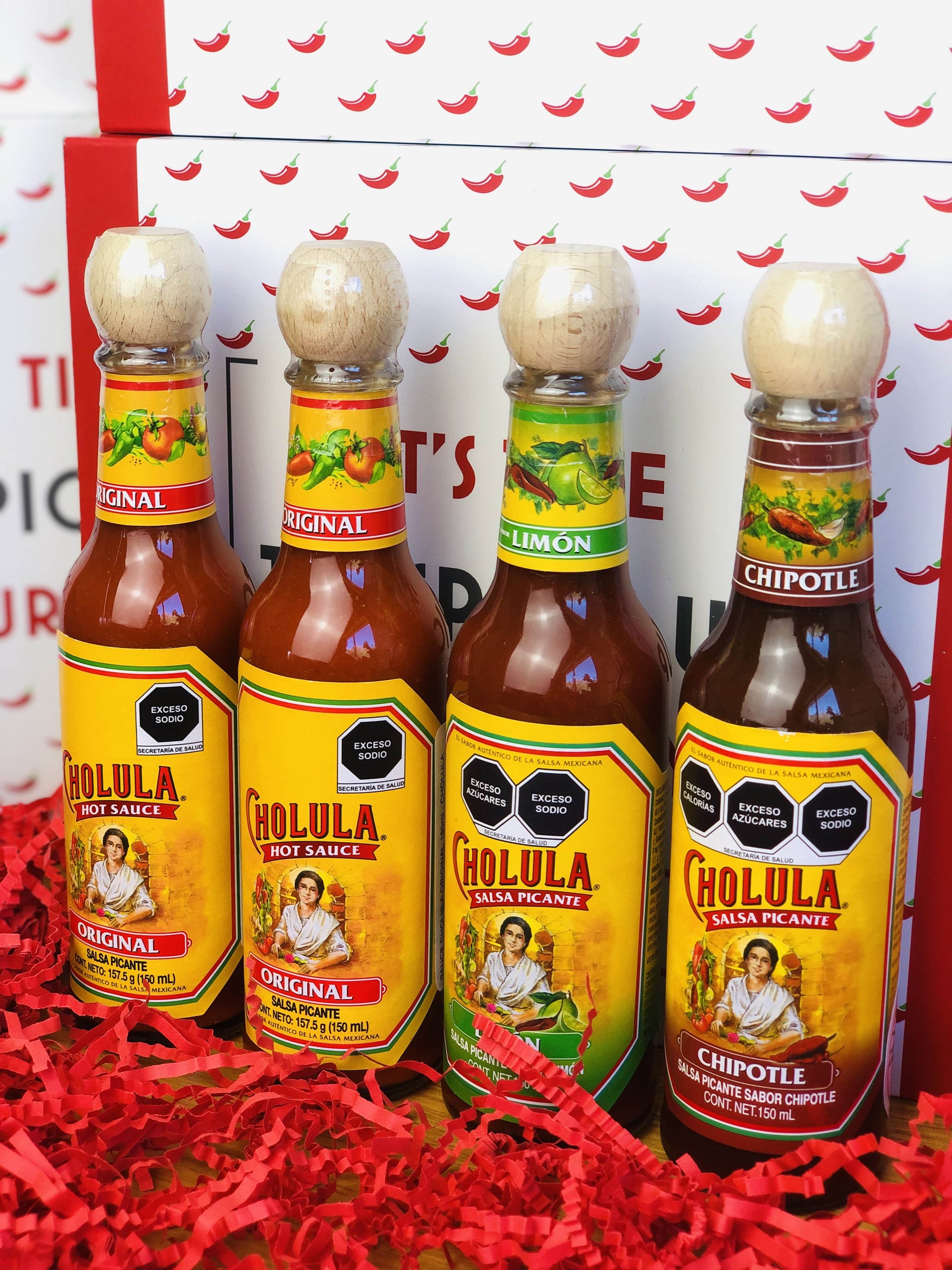 Mexican Hot Sauces Gift Packs - Cholula Hampers Hispanic Pantry 