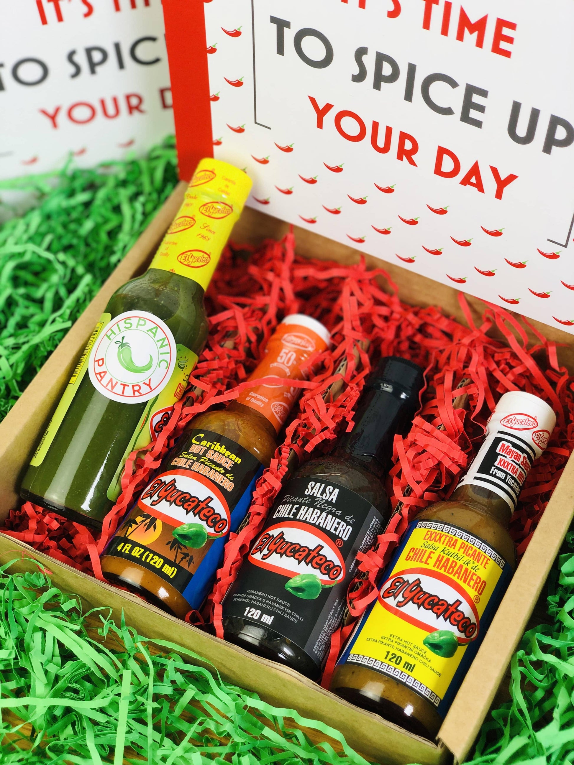 Mexican Hot Sauces Gift Packs - El Yucateco Hampers Hispanic Pantry 