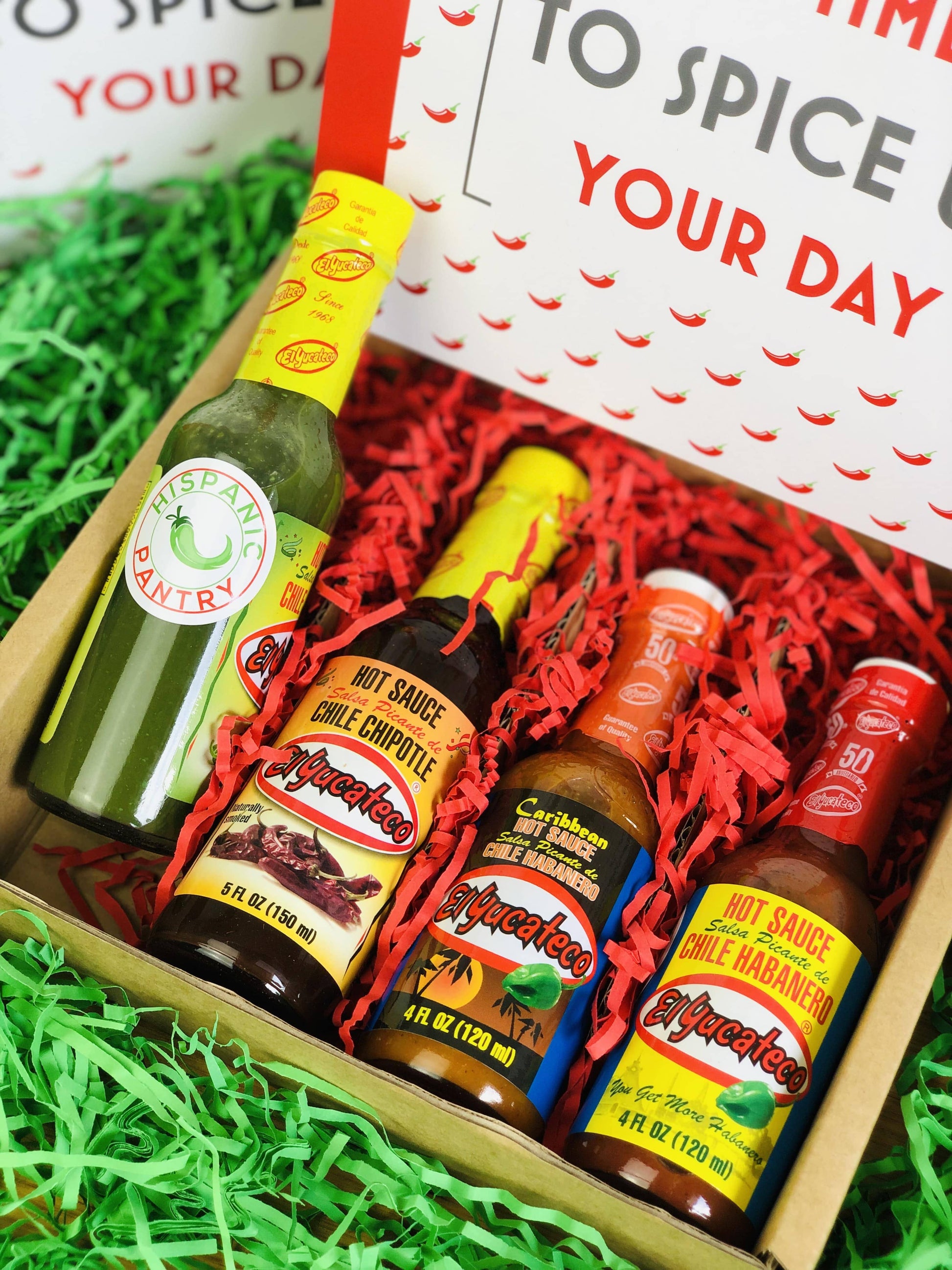 Mexican Hot Sauces Gift Packs - El Yucateco Hampers Hispanic Pantry 