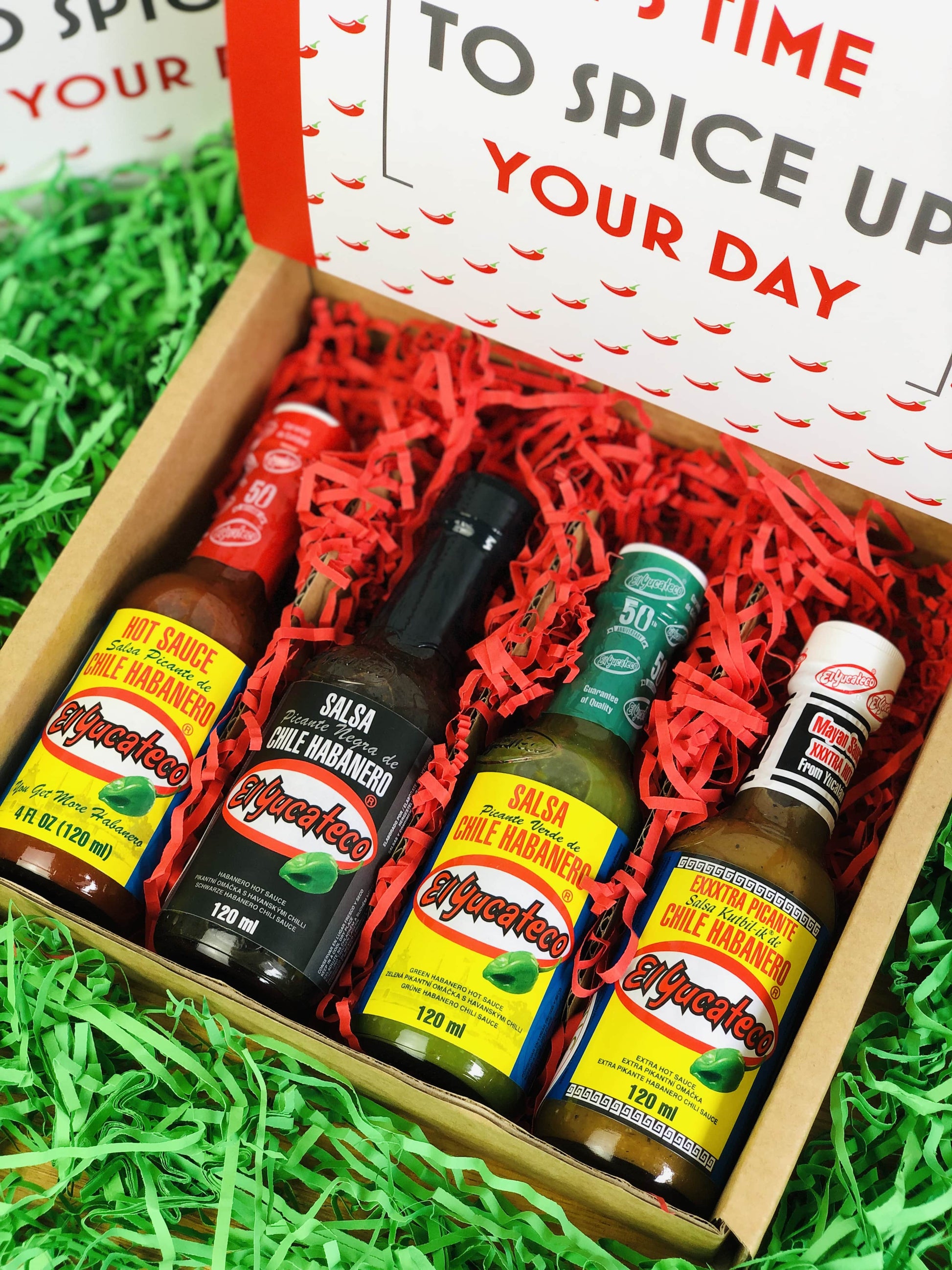 Mexican Hot Sauces Gift Packs - El Yucateco Hampers Hispanic Pantry El Yucateco Hot 