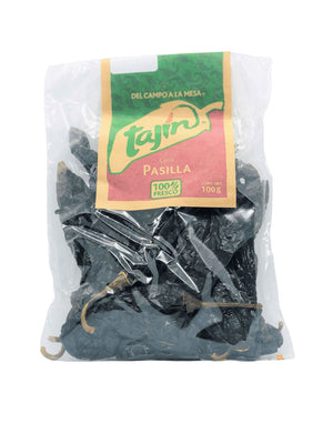 Tajin Pasilla Dried Chillie 100g Chillies Tajin 